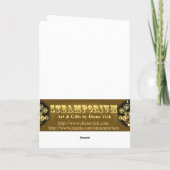 Wenskaart Kaart (Achterkant)