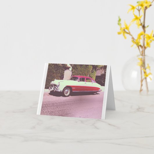 wenskaart kaart (Gele Bloem)