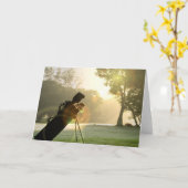 Wenskaart Kaart (Gele Bloem)