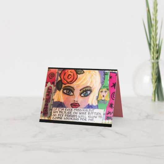 Wenskaart Kaart (Voorkant)