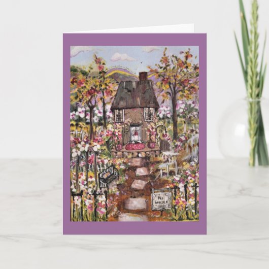 wenskaart kaart (Voorkant)