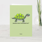 Wenskaart Kaart (Achterkant)