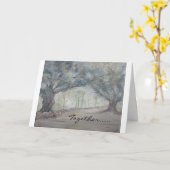 Wenskaart Kaart (Gele Bloem)