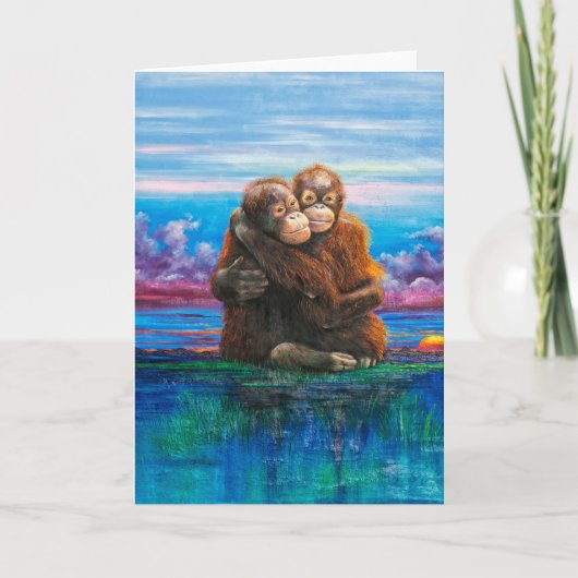 Wenskaart Kaart (Voorkant)