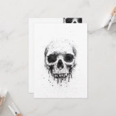 Wenskaart Kaart (Voorkant / Achterkant in situ)