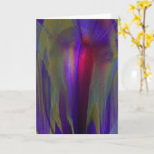 Wenskaart… Kaart (Gele Bloem)