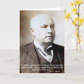 Wenskaart Kaart (Gele Bloem)