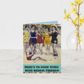 Wenskaart Kaart (Gele Bloem)