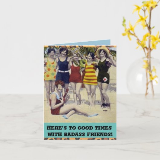 Wenskaart Kaart (Gele Bloem)