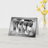 Wenskaart Kaart (Gele Bloem)