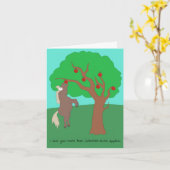 Wenskaart Kaart (Gele Bloem)