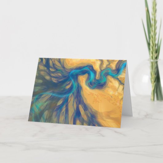 wenskaart kaart (Voorkant)