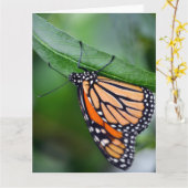 Wenskaart Kaart (Gele Bloem)