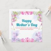 Wenskaart Kaart (Voorkant / Achterkant in situ)