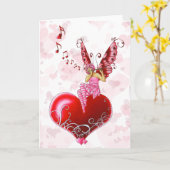 Wenskaart Kaart (Gele Bloem)