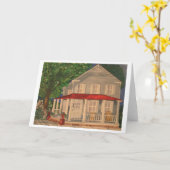 Wenskaart Kaart (Gele Bloem)