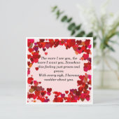 Wenskaart Kaart (Staand voorkant)