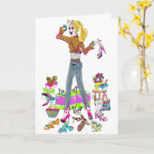 WENSKAART KAART (Gele Bloem)