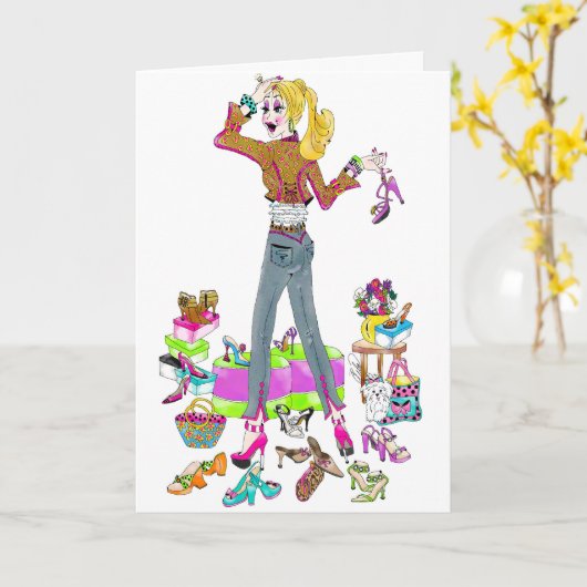 WENSKAART KAART (Gele Bloem)