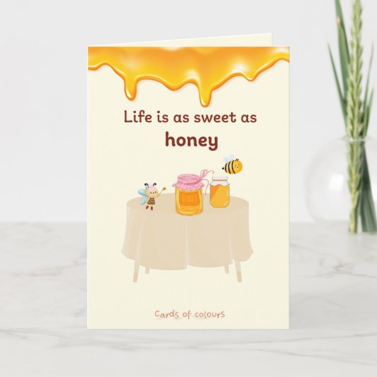 Wenskaart Kaart (Voorkant)