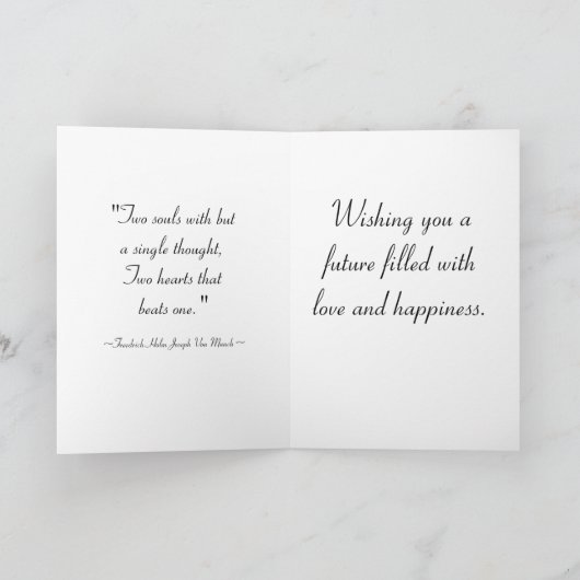 Wenskaart Kaart (Binnen)