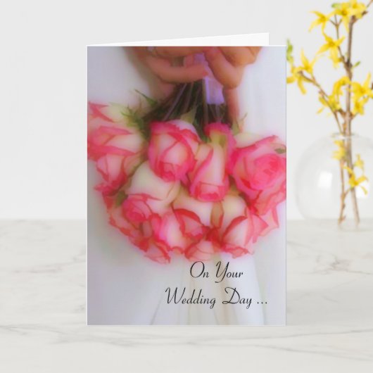 Wenskaart Kaart (Gele Bloem)