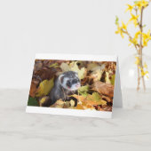 Wenskaart Kaart (Gele Bloem)