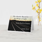 Wenskaart Kaart (Gele Bloem)