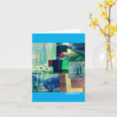 Wenskaart Kaart (Gele Bloem)