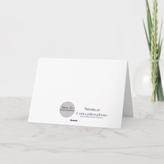 wenskaart kaart (Achterkant)