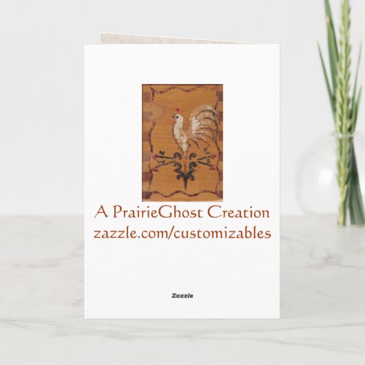  Wenskaart Kaart (Achterkant)