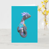 wenskaart kaart (Gele Bloem)