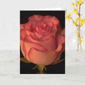 Wenskaart Kaart (Gele Bloem)