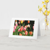 Wenskaart Kaart (Gele Bloem)