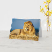 Wenskaart Kaart (Gele Bloem)