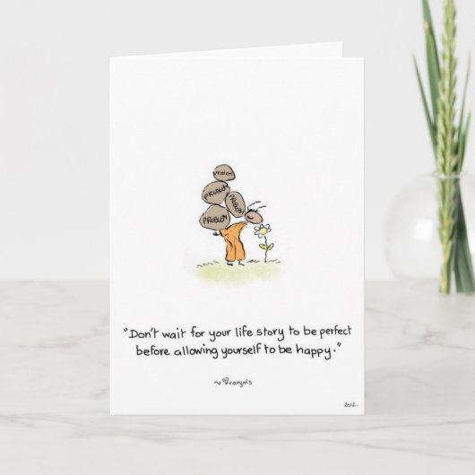 Wenskaart Kaart (Voorkant)