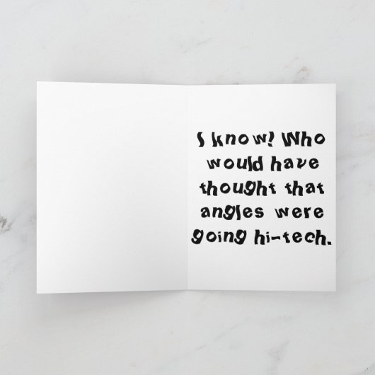 Wenskaart Kaart (Binnen)