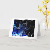 Wenskaart Kaart (Gele Bloem)