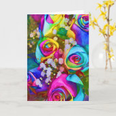 Wenskaart Kaart (Gele Bloem)