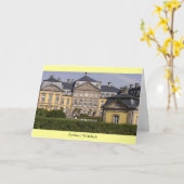 Wenskaart: Kasteel van Arolsen / Waldeck Kaart (Gele Bloem)