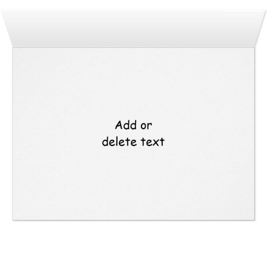 Wenskaart kattenfotografie (Binenzijde Horizontaal (Onderkant))