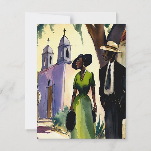 Wenskaart - Kerkdiensten #11 (Pasen) Feestdagenkaart (Voorkant)