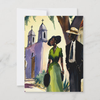 Wenskaart - Kerkdiensten #11 (Pasen) Feestdagenkaart