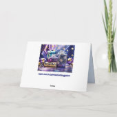 wenskaart kerstcadeaus feestdagen kaart (Achterkant)