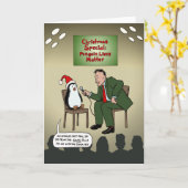 Wenskaart kerstfeestdag kaart (Gele Bloem)