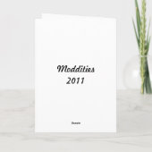 wenskaart "Kerstgroeten" Feestdagen Kaart (Achterkant)