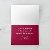 Wenskaart: kerstkat Nap Ephesians Feestdagen Kaart (Binnen)