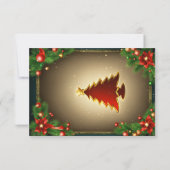 wenskaart kerstmis bedankkaart (Achterkant)