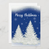 wenskaart kerstmis feestdagenkaart (Voorkant / Achterkant)