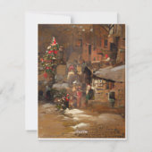 wenskaart kerstmis feestdagenkaart (Achterkant)